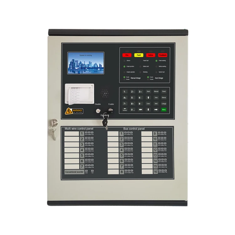 Best Price Conventional Fire Alarm Control Panel 1/2/4/8 Zones Fire Alarm System Notifier Fire Alarm Control Panel