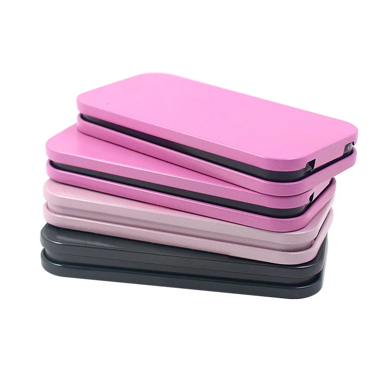 Factory Made Custom Thin Box Rectangle Storage Hinge Can Tobacco Tin