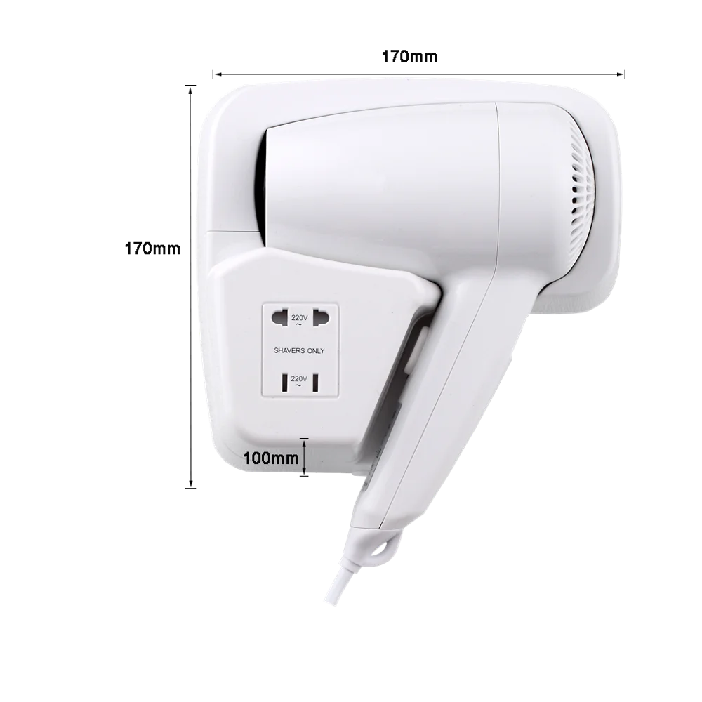 hotel hair dryer,hotel bathroom wall mounting hair dryer,wall mounted hair dryer
