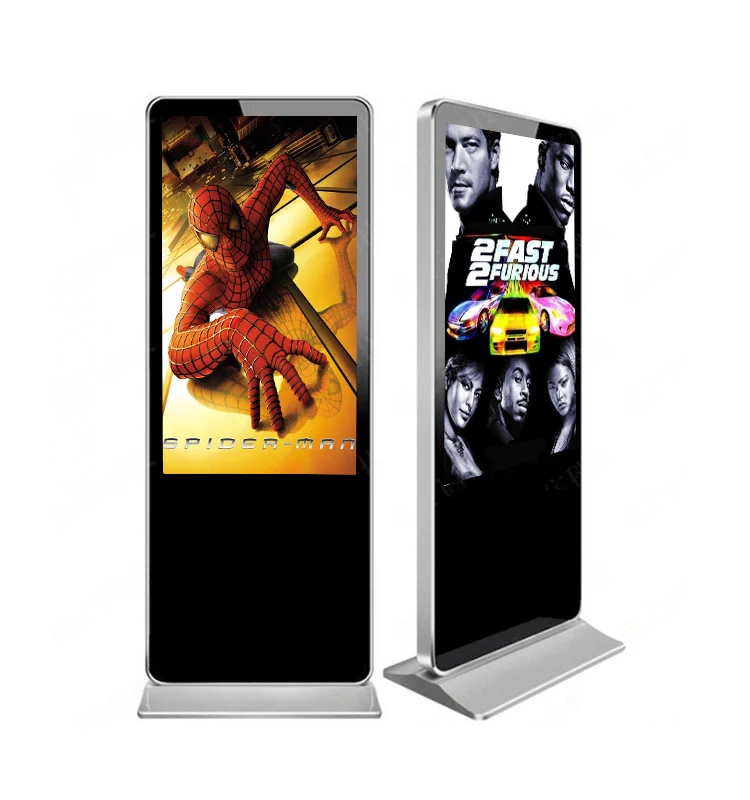 Floor Standing Digital Signage And Displays Android WIFI Touch Screen Kiosk Indoor FHD LCD Smart Advertising Display Players