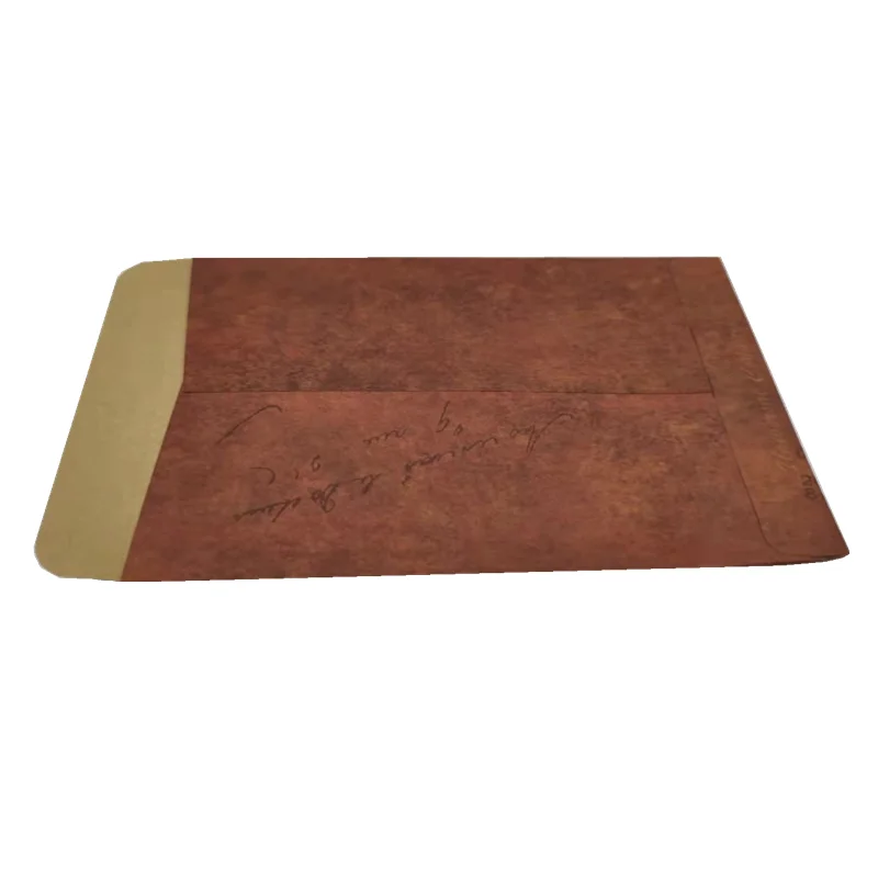 Hot Selling Money Packaging Eid Paper Burgundy 5X7 Cash Envelopes