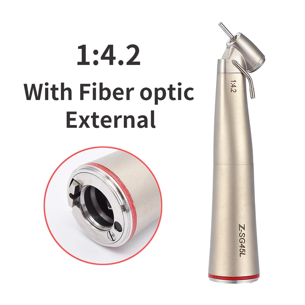 dental chair with 1:5 1:1 contra angle slow speed handpiece Dental Brushless LED Electric Micro Motor 1:5 Increasing Handpiece