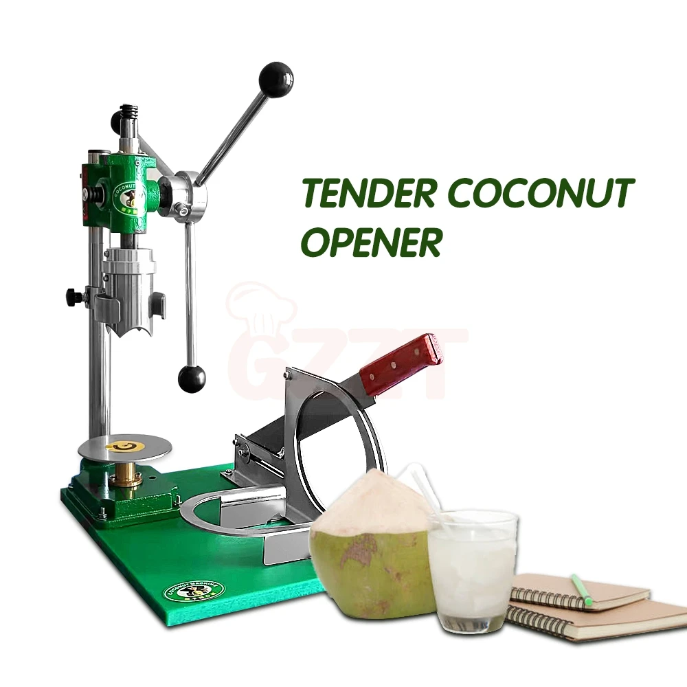 Factory Price Coconut Shell Opener Fresh Emperor Hole Open Coconut Labor-Saving Opener With Coconut Peeler
