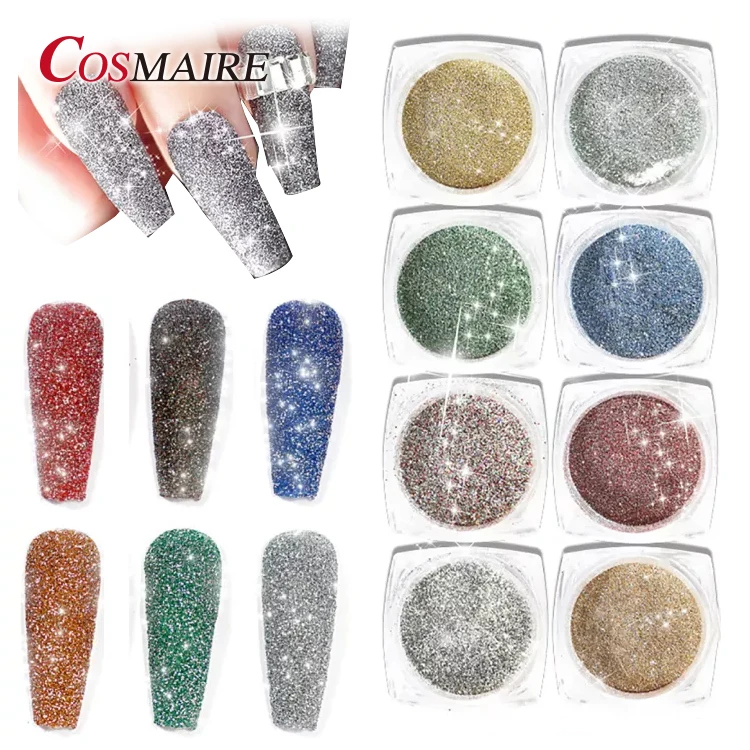 Hot Sell Crystal Diamond Powder Reflective Glass Micro Beads Prism Powder