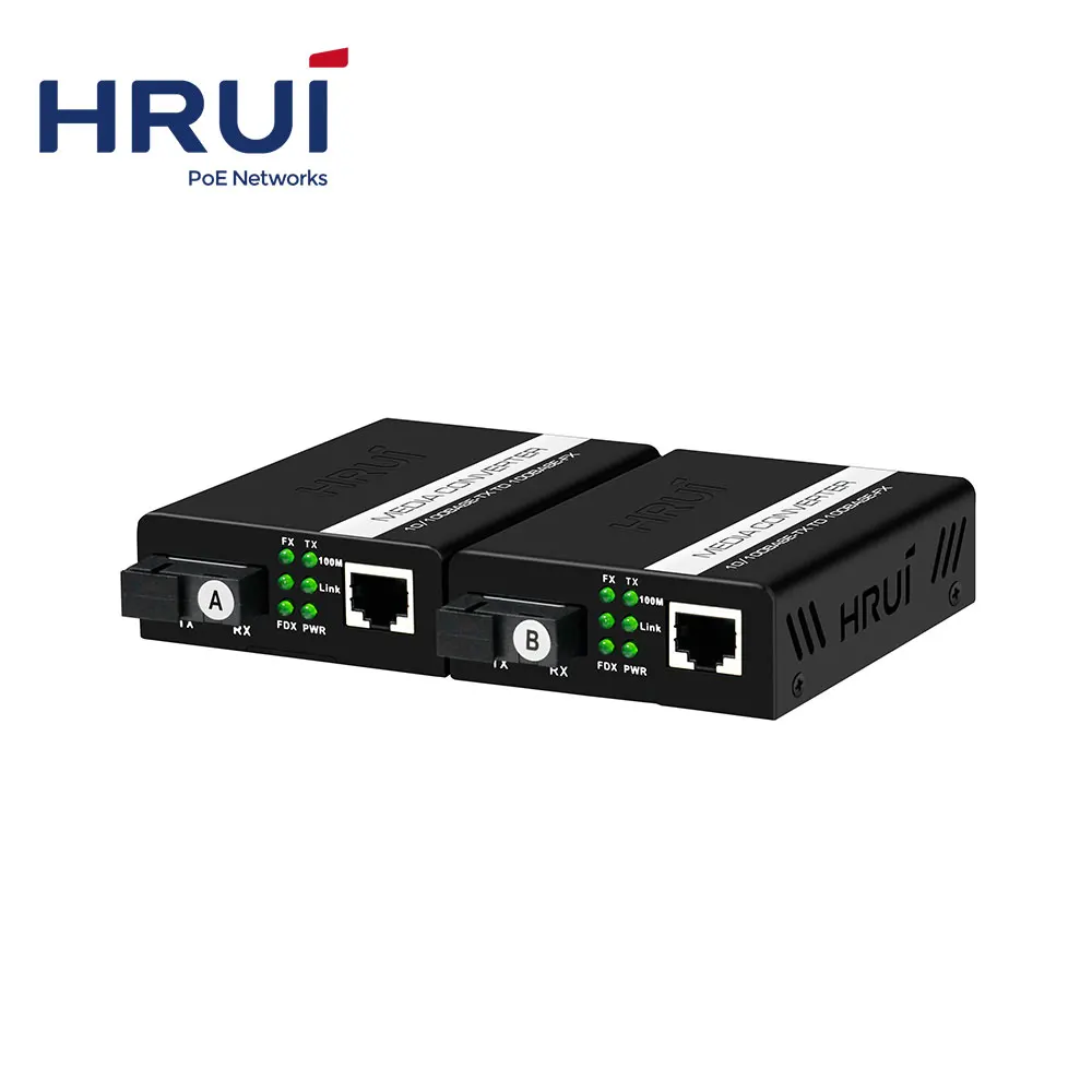 New 25Km 3km Support Multimode Single mode fiber Low Cost  CCTV FTTX Gigabit Fiber Optic Transceivers