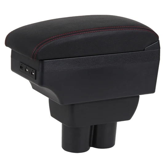 Central armrest trunk for Jimney automobile leather material for car armrest storage box