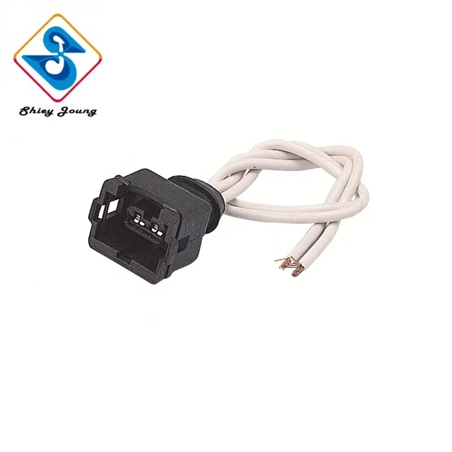 12004311 88861107 PT2164 Fuel Injector Solenoid Mulit Port 2 Pin Auto Connector Female Assembly Plug Injector Harness