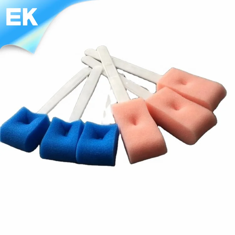 High Quality Medical Disposable Sponge Cleaning Stick OEM Medical Polymer Materials & Products General Medical Supplies EO Gas \