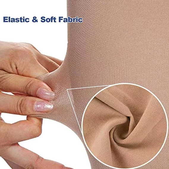 Medical Compression Stocking 20-30 mmHg Women Nurse Knee High Socks For Varicose Veins