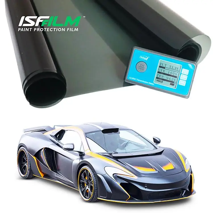 High Heat Resistant Supplier automotive anti-glare protection Car Glass Solar Nano Ceramic Tint Window Films