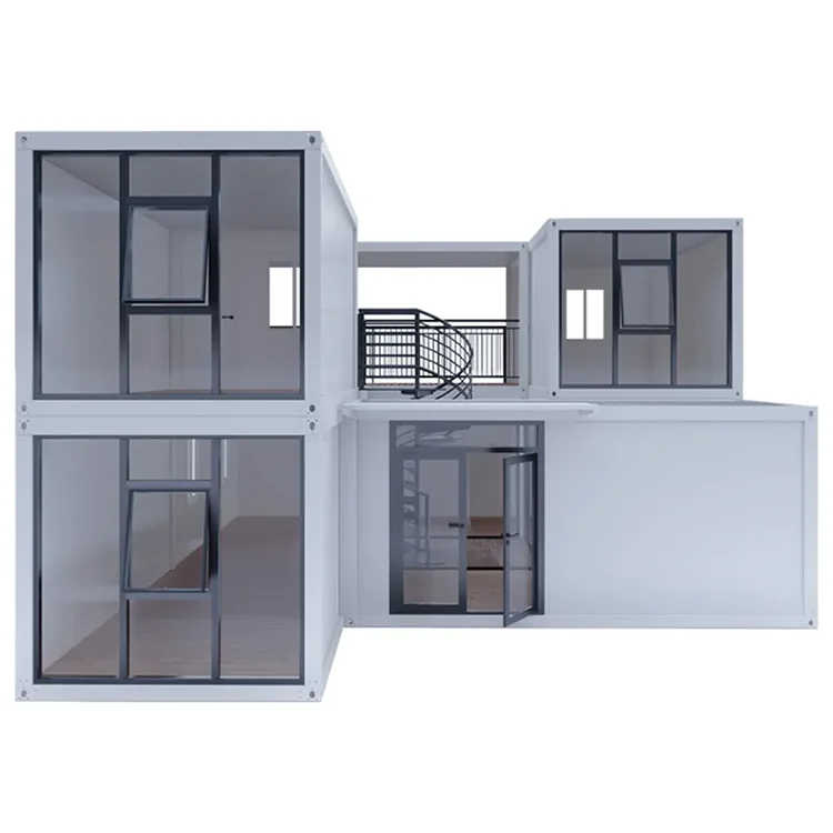 manufacturer custom two storey prefab modular container homes apartment flat pack house prefabricated villa for thailand