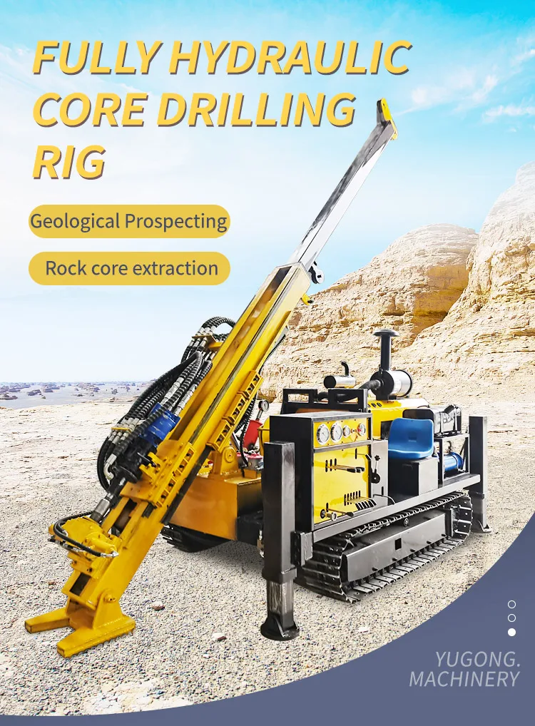 Factory Vertical Backpack Rig Truck For Water Core Drilg Soil-Sampg-Core-Drill-Rig 0