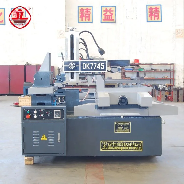 High Precision Linear Rail CNC EDM Wire Cutting Machine Price DK 7745