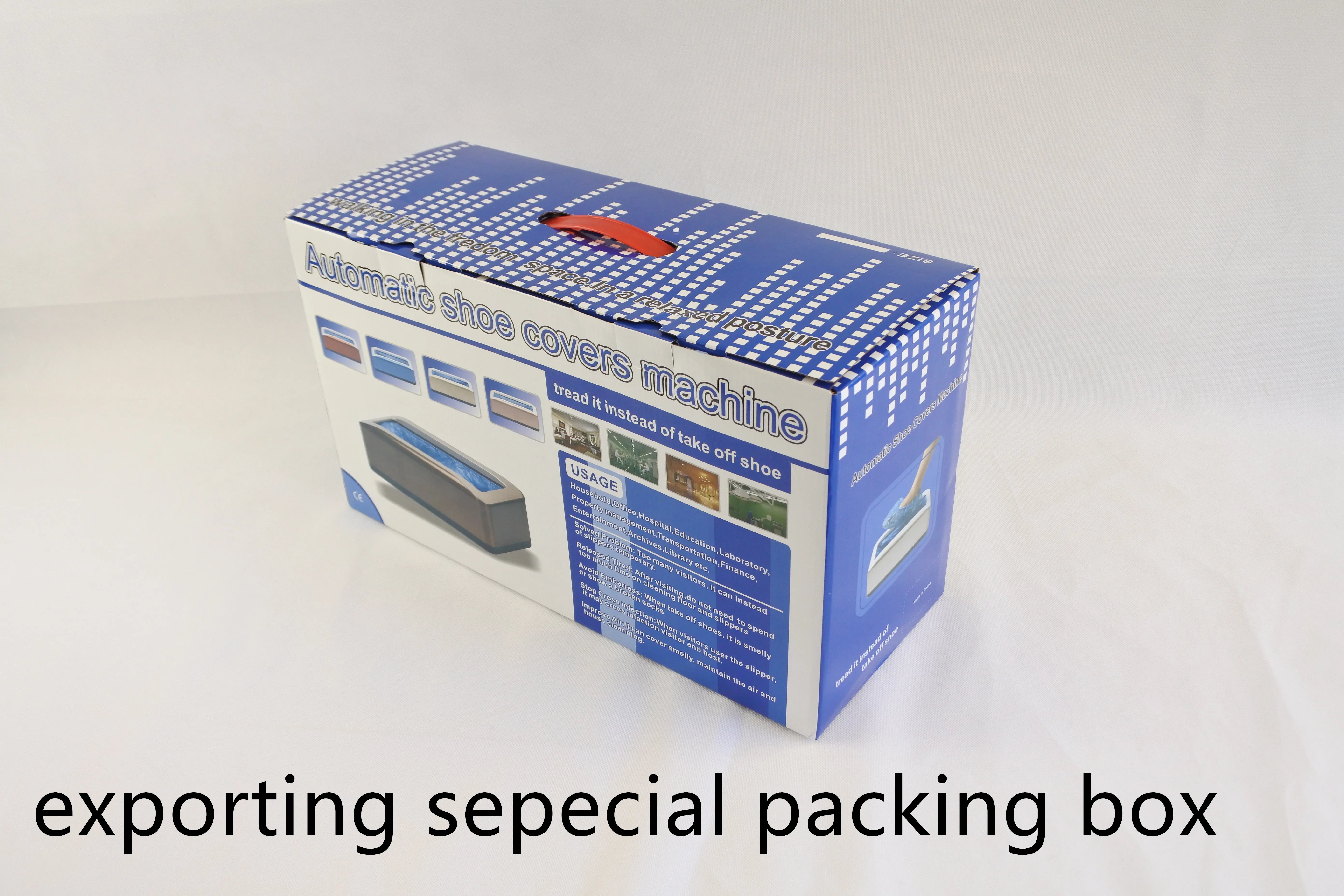 home medical automatic disposable shoe dispenser machine