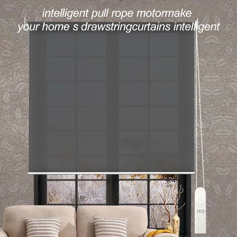 AM43-EB Automatic Curtain Motor Electronic  Smart House Solar Auto Chain  Curtain Roller Blinds Drive Motor