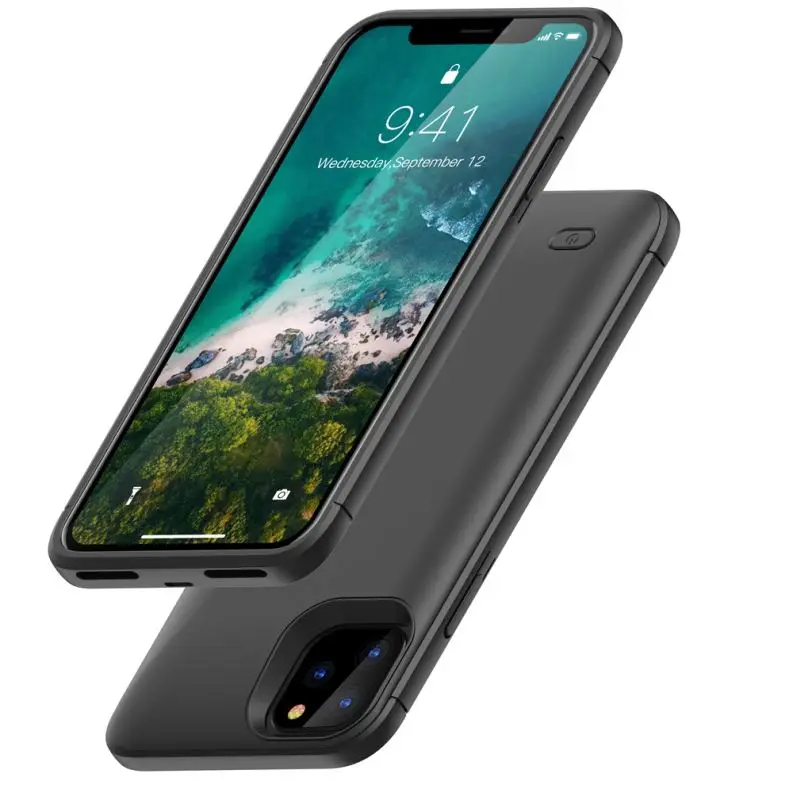 4000mAh Rechargeable Cover  Charger Power Bank Battery Case For iPhone 11 Pro Max