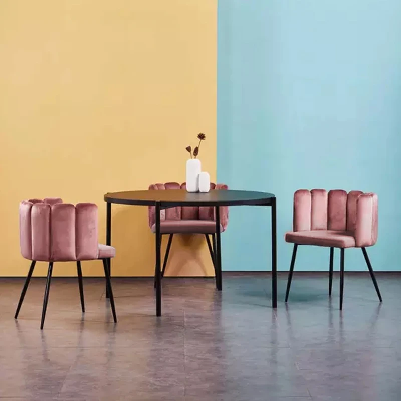 Nordic Designer Fabric Chairs Kitchen Chairs For Dining Room Furniture Dining Chair