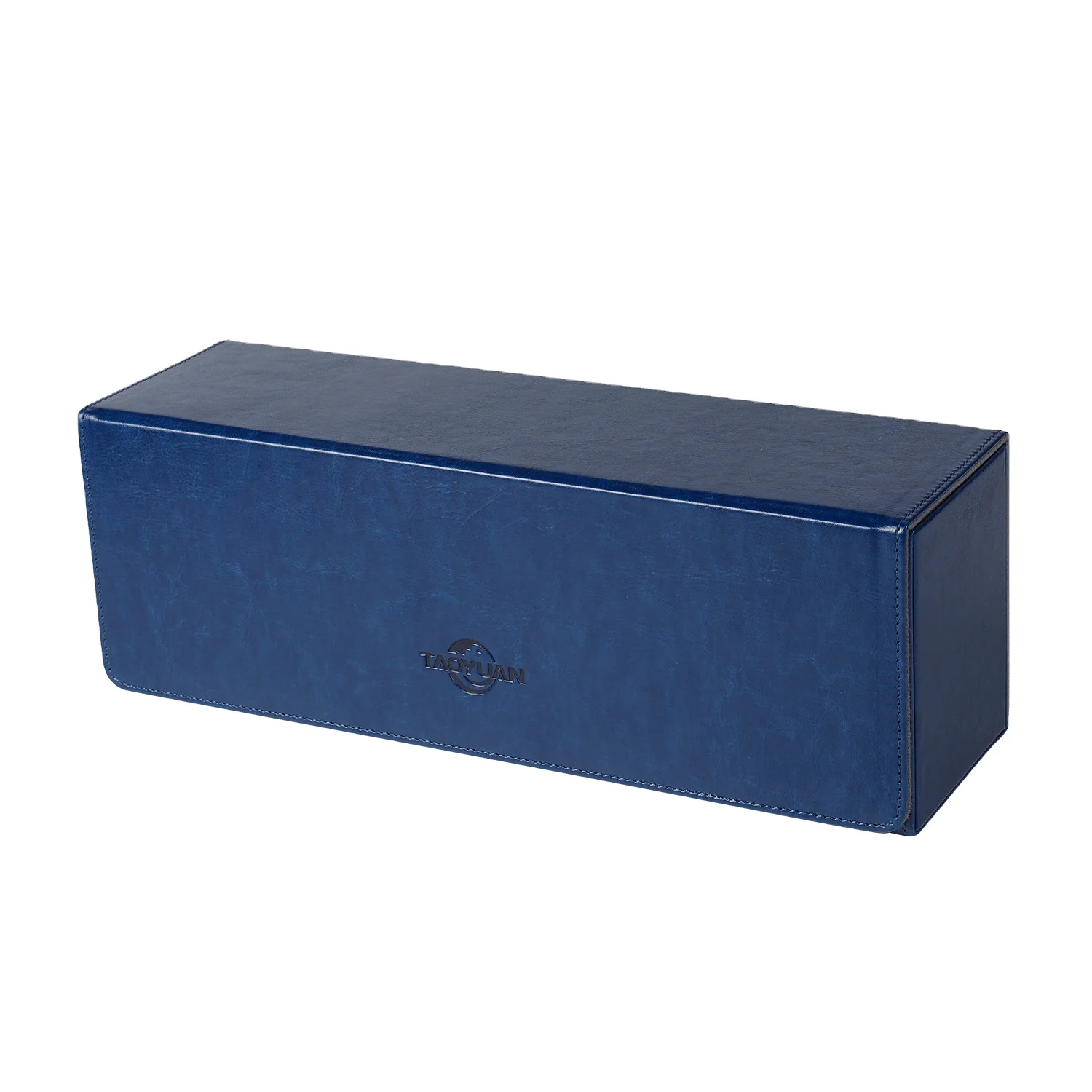 Flip Deck Case Box Magnetic Flap Custom Leatherette with Different Capacity and Material or Colors from Dongguan Factory TAOYUAN