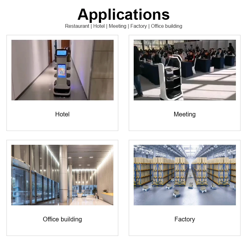 Factory Warehouse Intelligent Carrying Robot Support Secondary Development AGV Robot Chassis AMR Workshop Delivery Robot