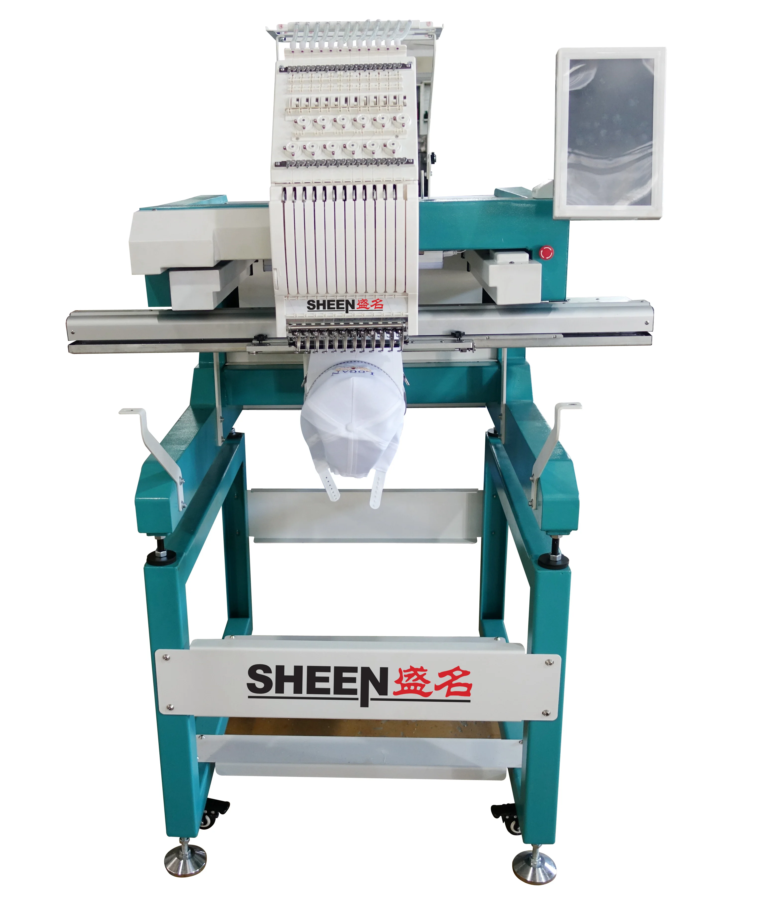 computerized embroidery machine single head compact industrial home use   4 heads