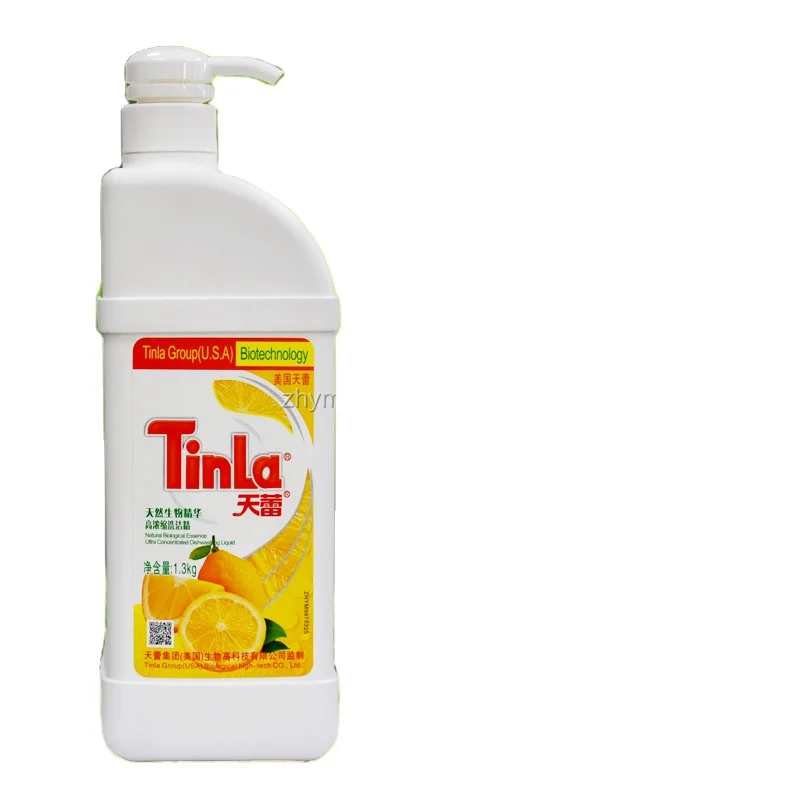Натуральная биологическая эссенция Tinla ультраконцентрированная жидкость для мытья посуды 1 3