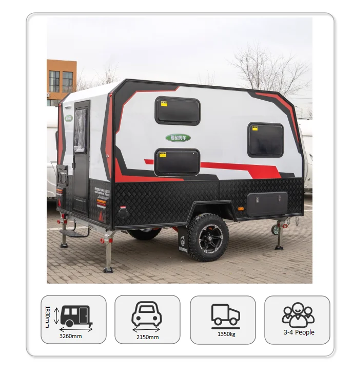Factory Wholesale Popular Campers Motorhomes Caravans Rv Travel Trailer Made In China
