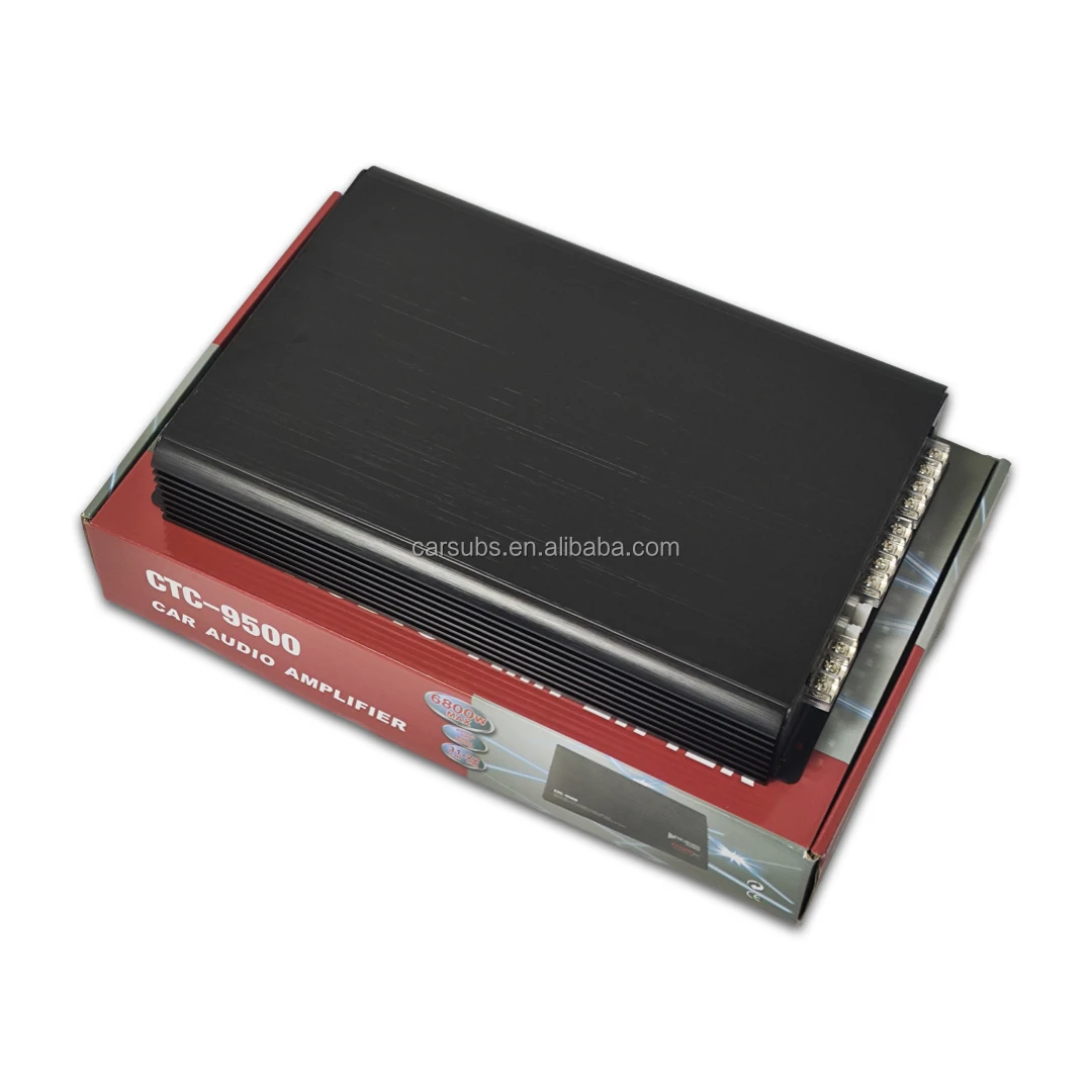 Factory OEM Car Door Coaxial Speaker Amplifier 2 way 3 way 4CH RMS 60W 4 Channels Peak 5800W Full range Car Amplifier Class AB