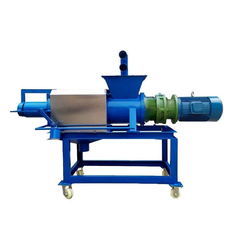 High efficiency chicken manure solid liquid separator pig manure dehydrator dry and wet separator