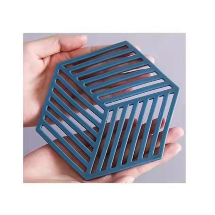 washable Countertop Mat silicone trivet for kitchen Heat Resistant silicone trivet mat for cooking