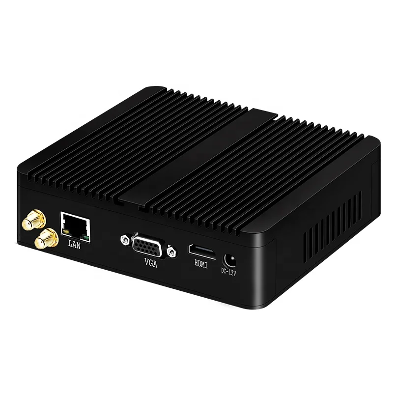 Fanless Desktop Computer In-tel J1800 J1900 N2840 N2830 N2930  Processor WIFI Support Win10 Linux For Home And Student