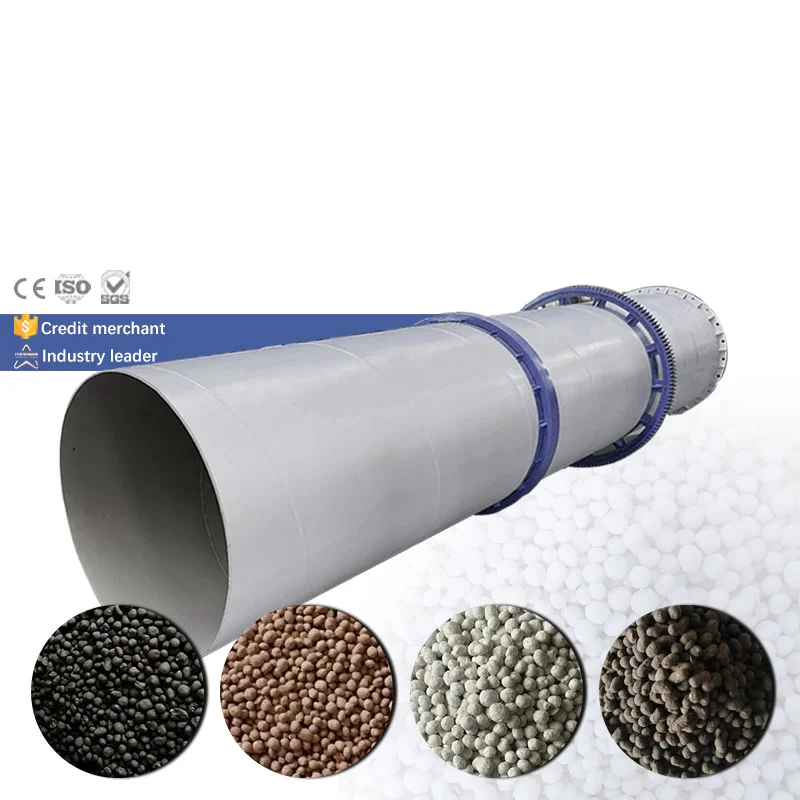 LANE Industrialrotary Drum Dryer Can Continuously Run Wood Flour Fertilizer And Bran Dryer