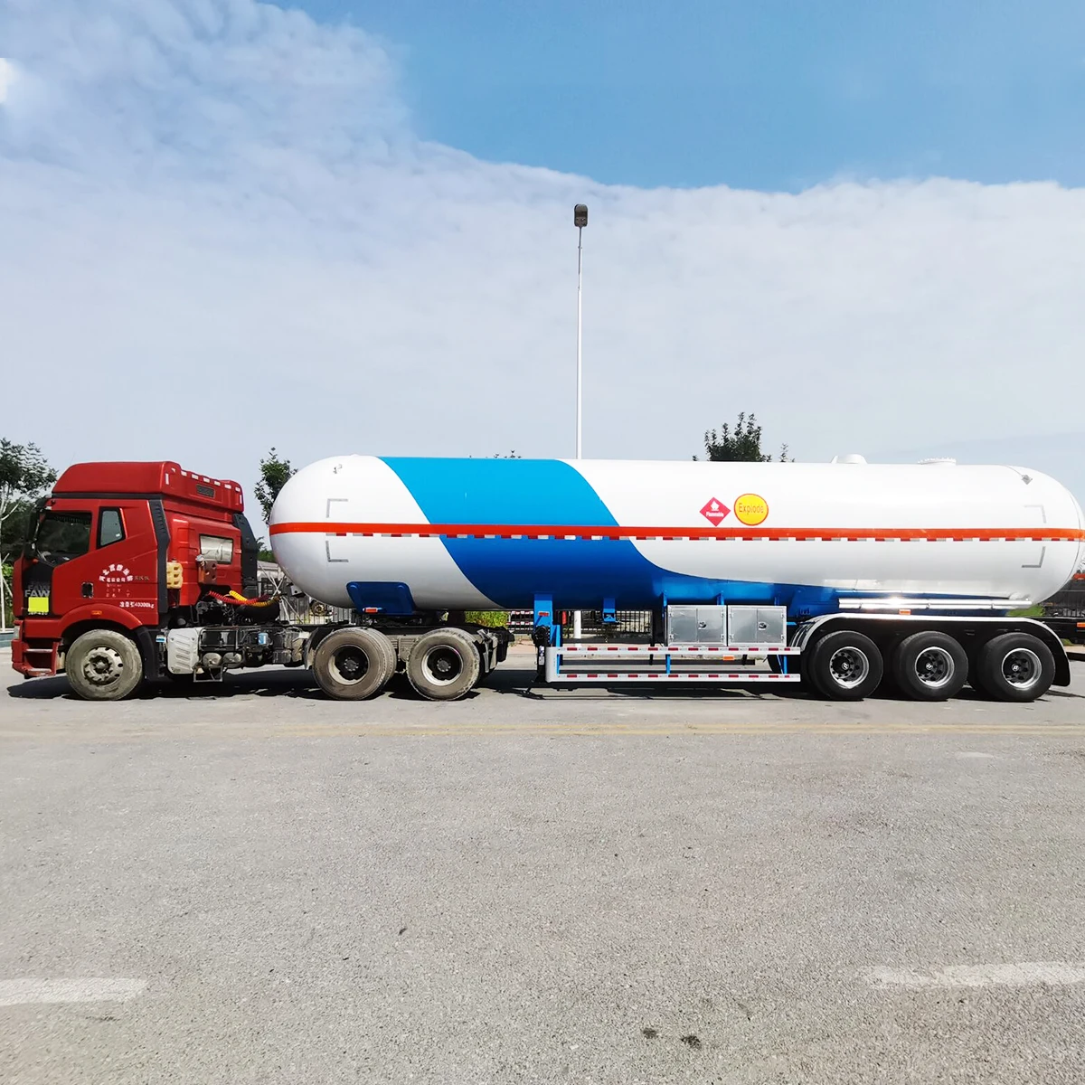 Гидравлический резервуар сжиженного нефтяного газа 10 тонн 30000