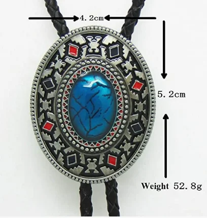 Галстук Bolo для мужчин и женщин в ковбойском стиле