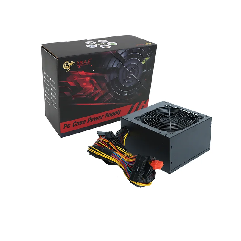 Источник питания Julongfengbao ATX 500 Вт вентилятор 12 см 80 PLUS бронзовый источник для игрового ПК компьютерный