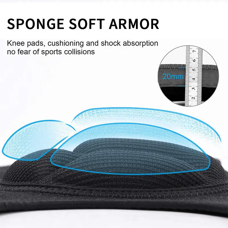 Factory Draopshipping Thicken Eva Foam Elbow & Knee Pads Custom Non-Slip Protect Knee Brace For Body Protection