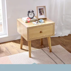 Простой мини-прикроватный столик для спальни, тумбочка из цельного дерева, угловая тумбочка, современная мебель для гостиной