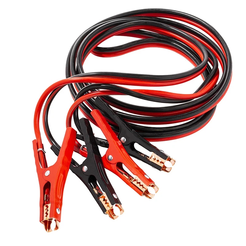 100CM 15A Banana Plug Connectors to 80mm Car Battery Clip Test Clamp Power Alligator Battery Jump Start Cable