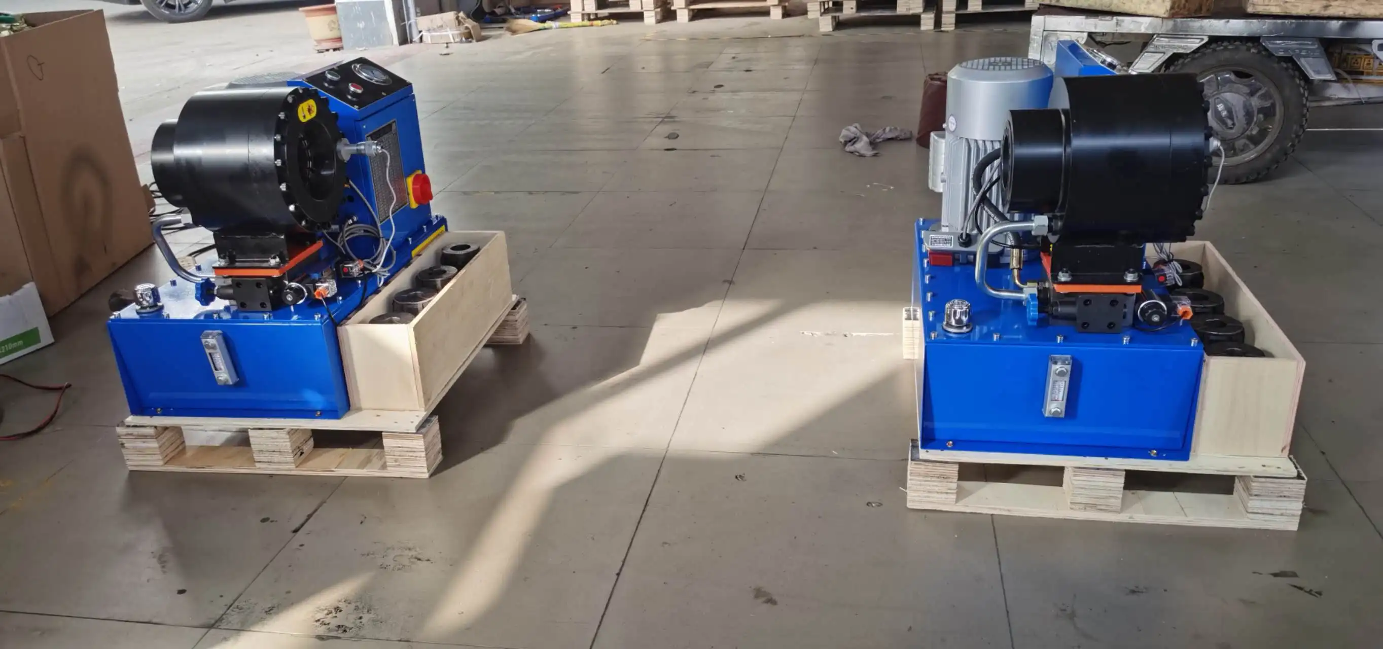 Good Quick speed high efficiency 1/8-1.5' high power hydraulic hose pressing machine P32 brake pipe crimping machine