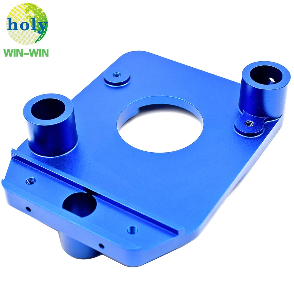 High Quality Electronics Plate 6061-T6 7075-T6 Aluminum Router Plate with CNC Machining Aluminum Parts