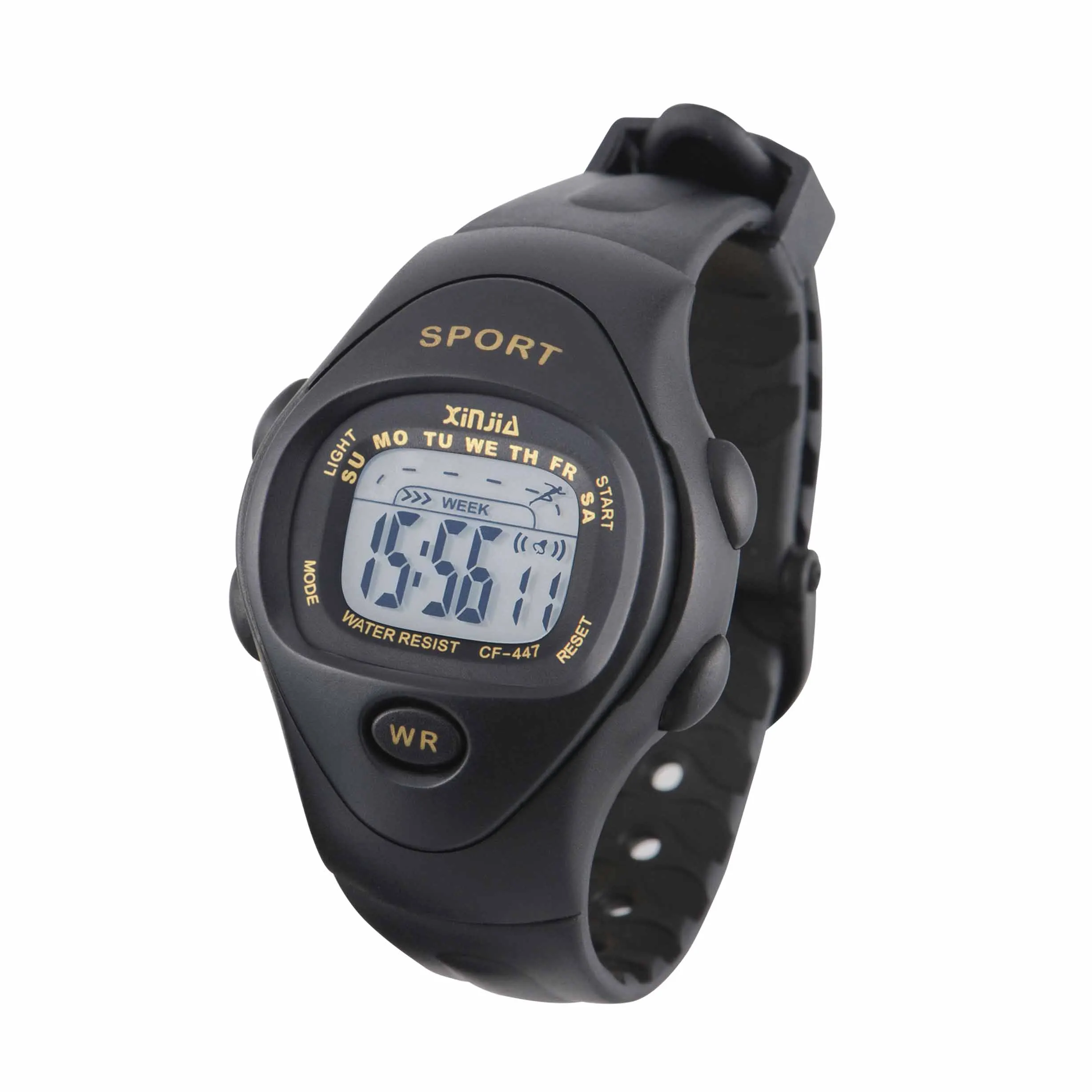 Xinjia water resistant teenager watch customized oem  classic design digital wrist watches