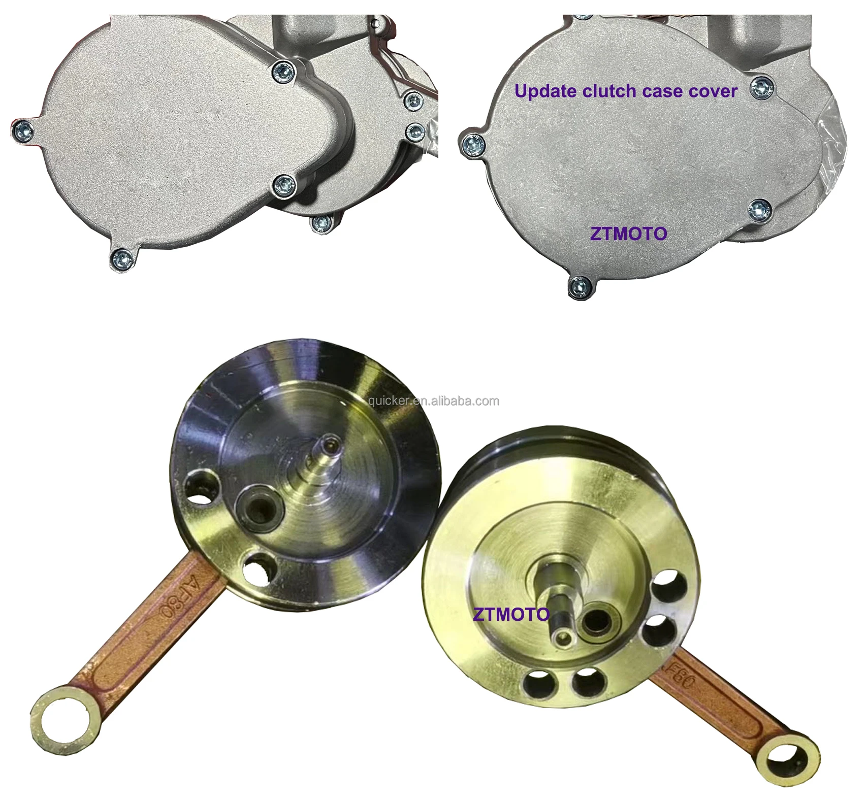 Heat dissipation well 2 stroke 85cc Bofeng carb Phantom V4 bicycle engine kit