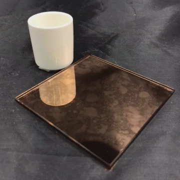 China manufacturer for wall decorative antique mirror glass sheet