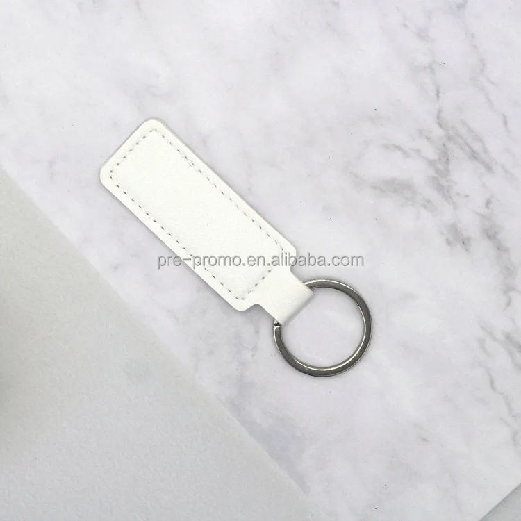Custom wholesale cheap car leather keychain