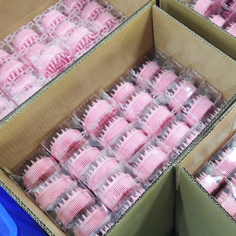 Детский скребок для тела, массажер, силиконовая губка для душа, щетка для мытья ванны, Массажная щетка для детей