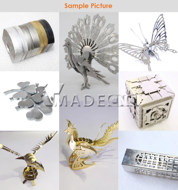 Zero Waste Tube Fiber Laser Tube Pipe Cutting Machine Lf-60ms With Auto Loading System