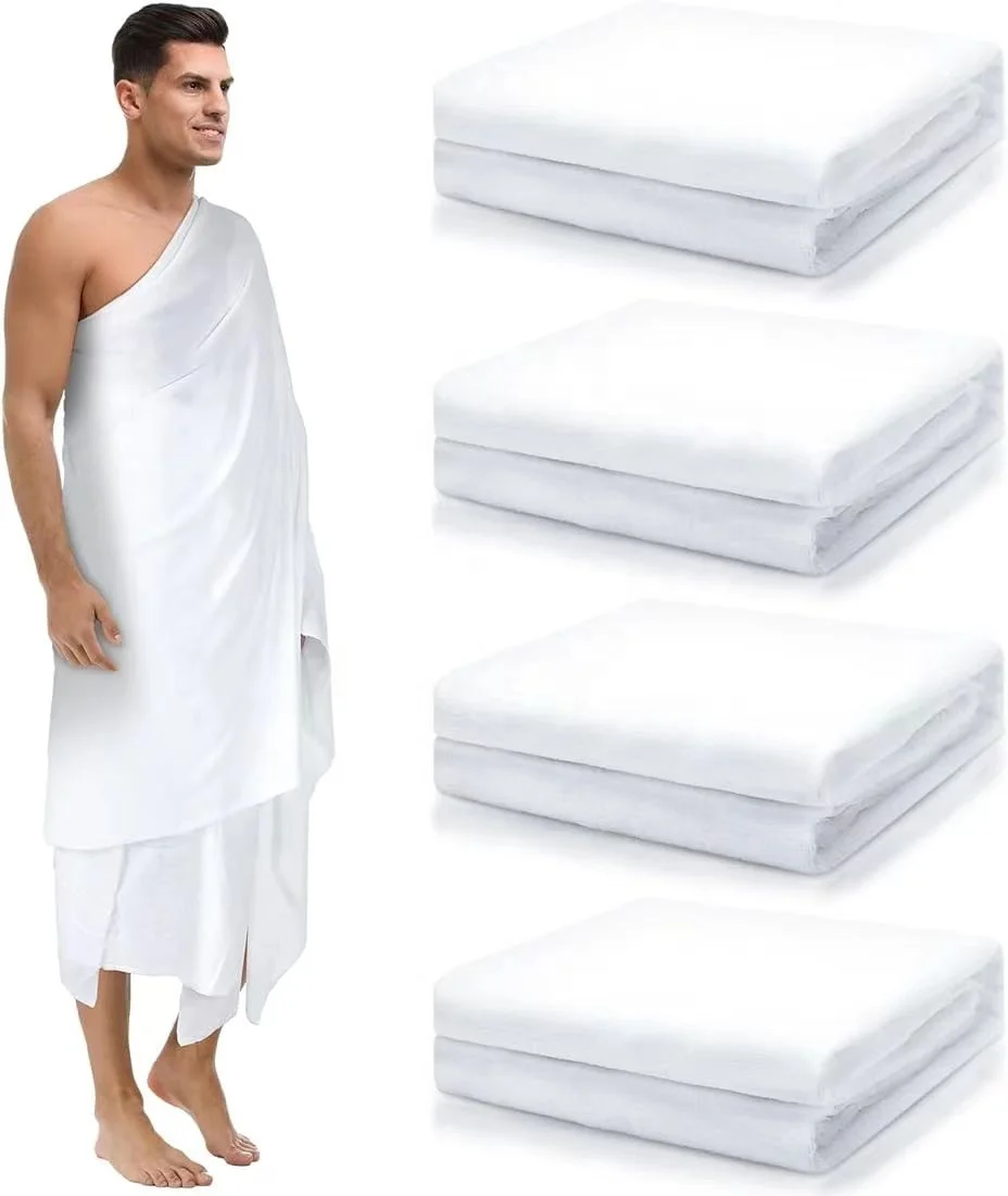 Продажа с фабрики в Китае 100 чистый хлопок ihrams pour le hajj coton ihram для хадж ислама