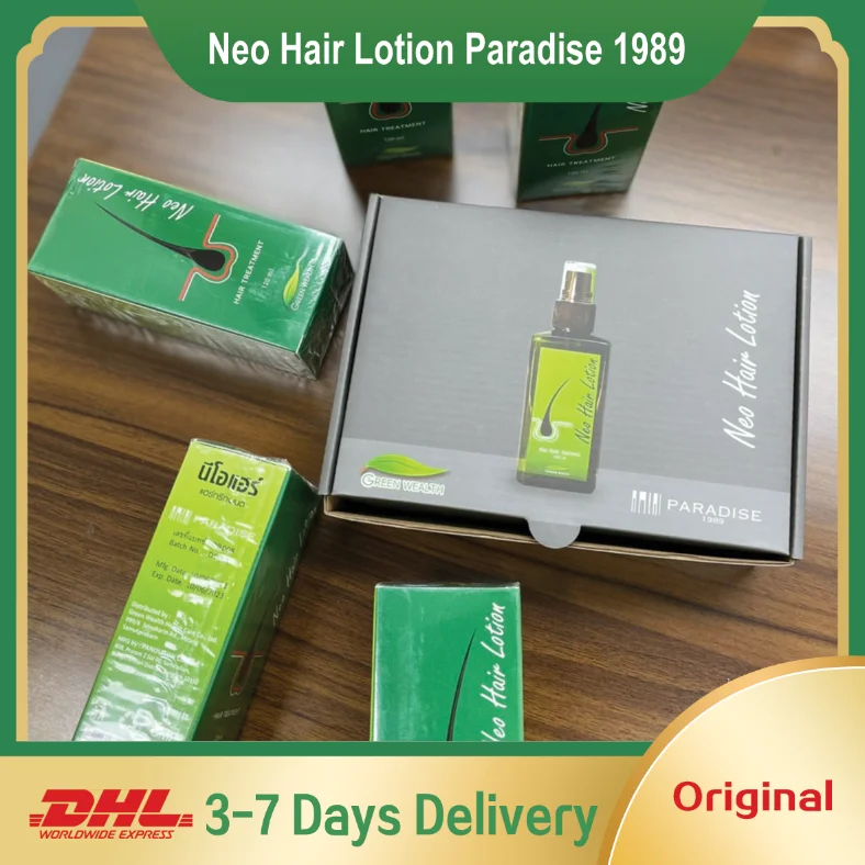 Original Paradise Neo Hair Lotion Made in thailand Scalp treatment  hair care Prevent hair loss growth oil 120ml