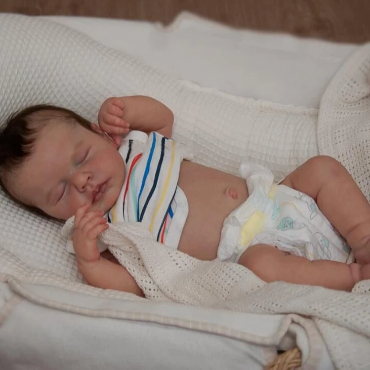 Lifereborn Sleep Doll Reborn Baby Dolls Soft Silicone Lifelike Reborn Baby Toddle Dolls For Birthday Gifts