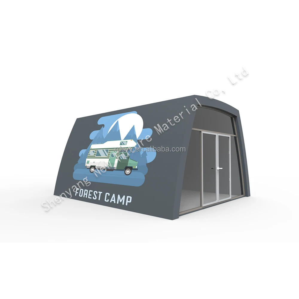 High quality portable house Module construction Container house bubble glamping dome house modular