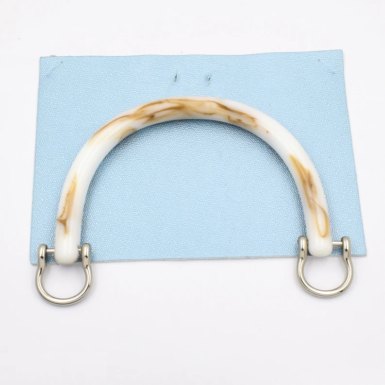 Resin purse handles resin handbag handles plastic handles for handbags